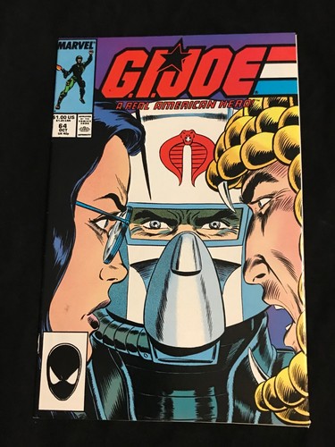 G.I. JOE #64 NM MARVEL COMICS COPPER AGE 1987 - Picture 1 of 2