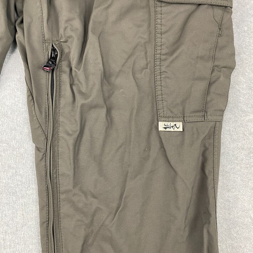 Quiksilver Schneehose Herren Große L Braun Nylon Reißverschlusstaschen Verstellbund Skifahren - Bild 4 von 18