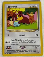 1st Edition Teddiursa 65/75 - Neo Discovery - Near Mint