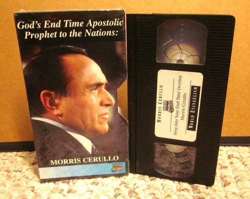 MORRIS CERULLO Christian faith Step Into End Time Destiny VHS prophet evangelism - Picture 1 of 2