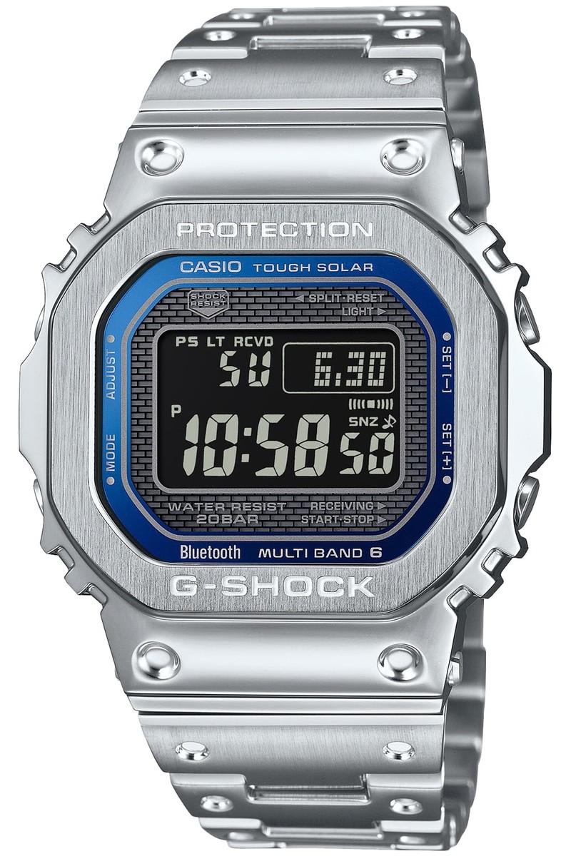 CASIO G-SHOCK GMW-B5000D-2JF NAVY FACE Full Metal Bluetooth