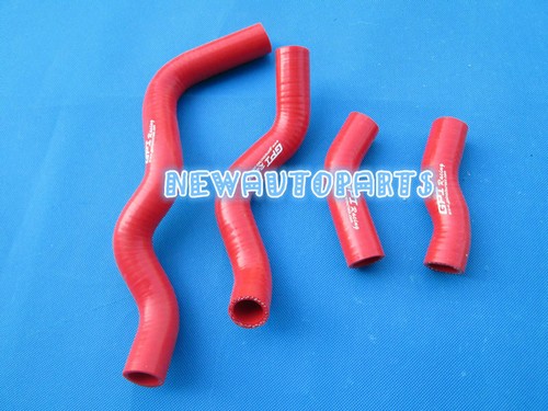 RED Silicone Radiator Hose For 1993-2010 95 96 97 98 99 Kawasaki KLX250 KLX 250 - Picture 1 of 6