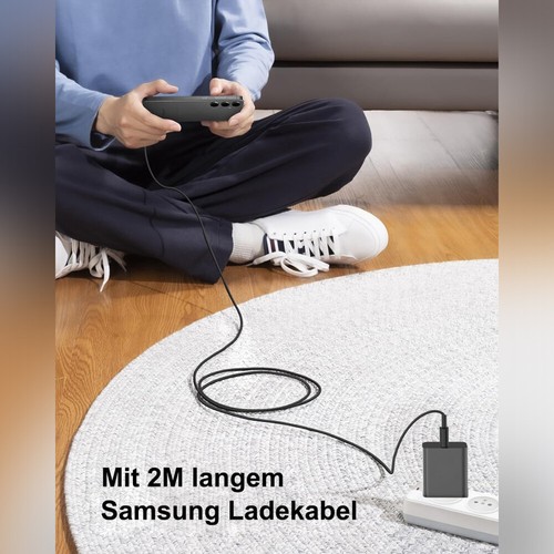 45W USB-C Schnellladegerät für Samsung S23/S22 Ultra, S24+, S23+, Tab S8 + Typce - Zdjęcie 12 z 18