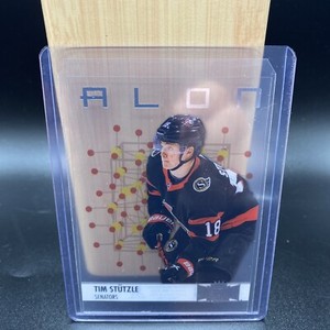 2020-21 Skybox Metal Universe #A-29 Tim Stutzle Senators Alon Insert Clear 