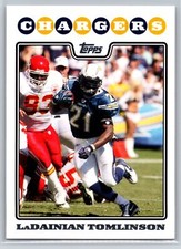 2008 Topps #69 LaDainian Tomlinson San Diego Chargers