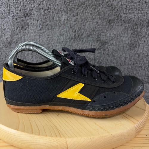 Zapato de ciclismo Bata Biker vintage años 70 para mujer 6-6,5 zapatillas de lona hechas en EE. UU. - Imagen 4 de 9