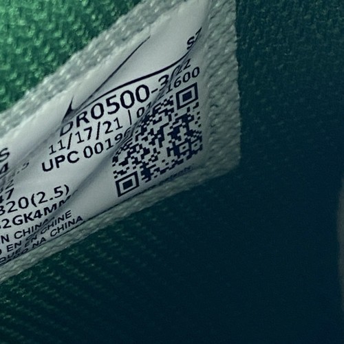 Nike Air Force 1 Mid SP Off White Pine Green/White DR0500-300 para hombre talla 14 - Imagen 14 de 17