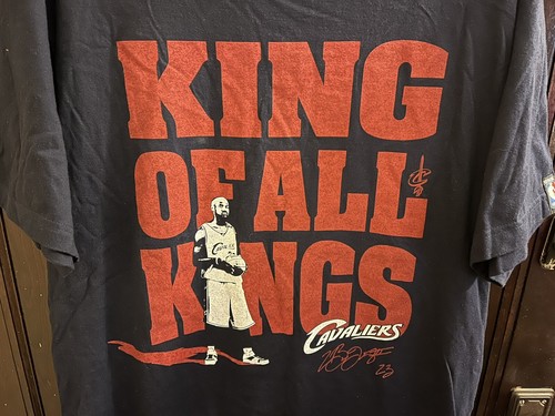NBA LeBron James Cleveland Cavaliers Kings Of All Kings Shirt Mens Size XXL - Picture 3 of 10