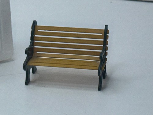 DEPT 56 Heritage Village Collection Schmiedeeisen Parkbank 5230-2 Originalverpackt