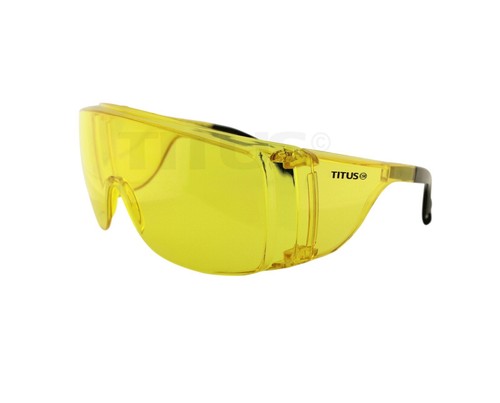 Titus OTG Safety Glasses Eye Protection ANSI Z87+ Fit Over RX Prescription Frame - Picture 9 of 9