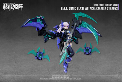 PSL NUKE MATRIX B.A.T. SONIC BLAST ATTACKER MARIA STRAUSS First