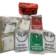 NEW DISASTER MANAGEMENT SYSTEMS Incident Command Kit: Safety Vest, DMS