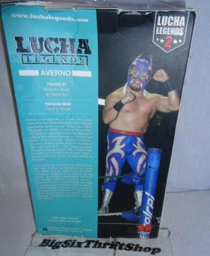 Figura de acción Lucha Legends Averno serie 2 - Imagen 2 de 2
