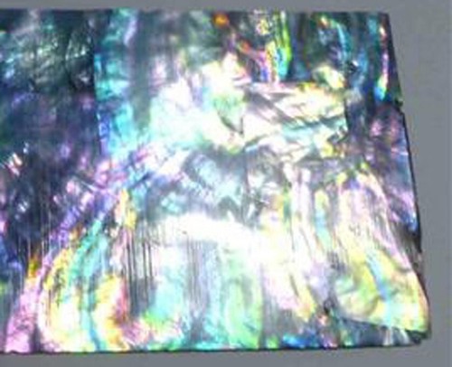 DARK Arco Iris Madreperla Incrustación Fina Shell Chapa Luthier Hágalo Usted Mismo Libro de Recortes Decoración - Imagen 2 de 3