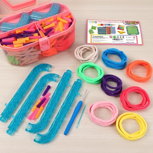 DIY Weaving Loom Kit for Kids & Adults - 224 Craft Loops Ages 5-13 - Picture 8 of 9