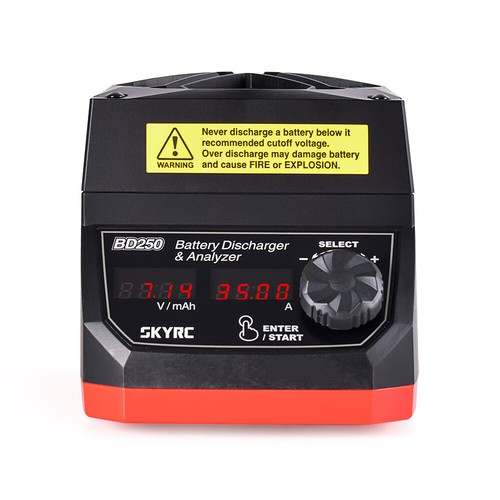 SKYRC BD250 LiPo LiHV NiMH Batterieentladetester Batterieanalysator 250W 35A - Bild 4 von 15