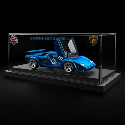 Hot Wheels 82 Lamborghini Countach LP 500 S Blue 2022 RLC Selections Series - Picture 3 of 3