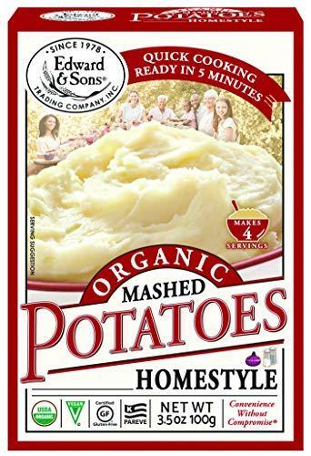 Edward & Sons Bio Kartoffelpüree Home Style, 3,5 Unzen Boxen (6er Pack) - Bild 1 von 10