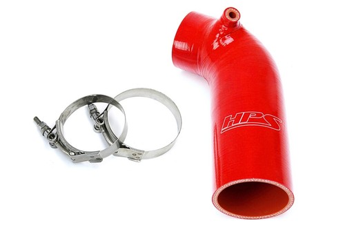 HPS Red Silicone Air Intake Hose Post MAF Tube 10th Gen X 57-1596-RED - Picture 1 of 7