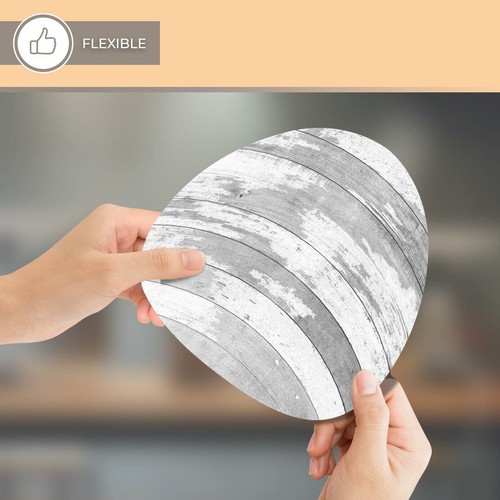 Round Mouse Mat (bw) - Birch Wood Wooden Planks Art  #39604 - Bild 8 von 8