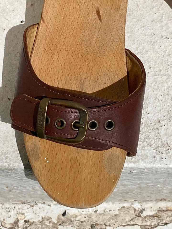 Mules sholl cuir t.36 - Photo 4/4