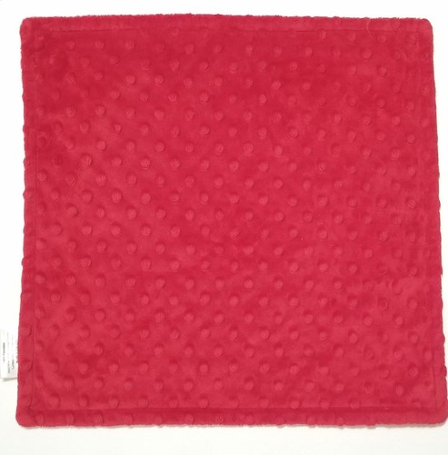 Bebe Bella Designs Security Blanket Red White Chevron Zig Zag Stripes Minky Dot - Picture 8 of 14