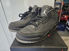 2011 Air Jordan 3 Black Flip Sz 9.5