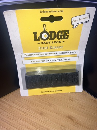 Authentic Lodge Rust Eraser / restore your rusty cast iron cookware -ships free