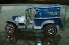 1970 Redline Paddy Wagon Hot Wheels Usa Red Line Hw Vintage Car Diecast Cop Car