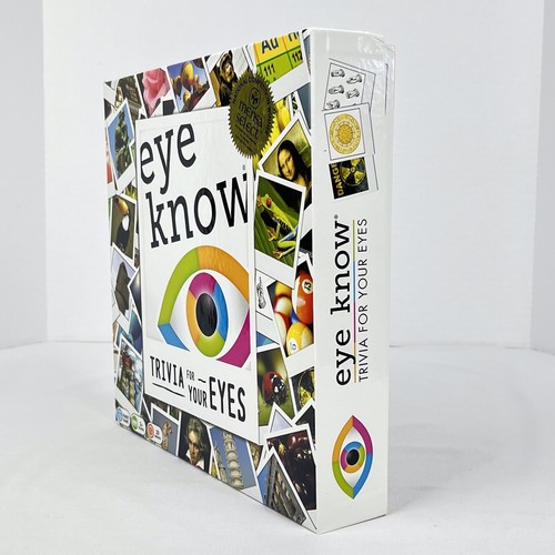 Eye Know Trivia For Your Eyes Family Board Game Mensa Select Version Cardinal - Picture 4 of 24
