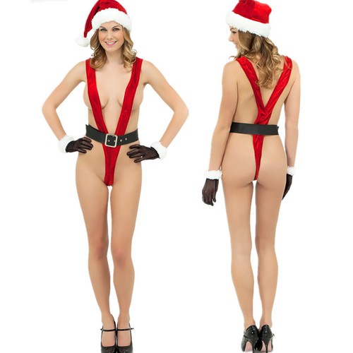 Sexy Women Lingerie Black Lace Dress G-string Underwear Babydoll Sleepwear Gift - Picture 28 of 119