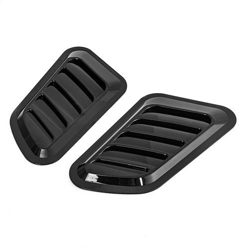 Kit cuchara de ventilación para capucha de automóvil guardabarros de flujo de aire persianas cubierta de capó AA - Imagen 8 de 8