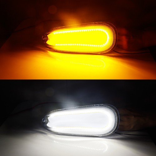 Juego de luces de señal DRL izquierda + derecha de esquina transparente para 94-98 Mitsubishi 3000GT - Imagen 7 de 12