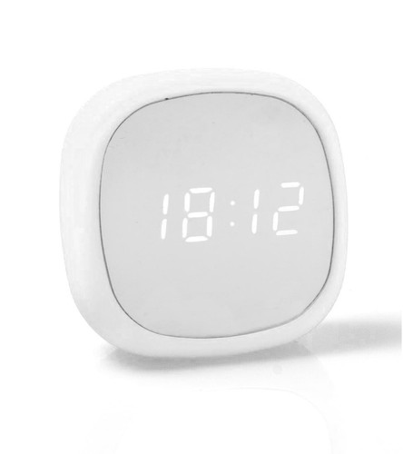 2 in 1 Spiegel Wecker LED Digital Alarmwecker Uhr Kalender Reisewecker Alarm - Bild 12 von 13