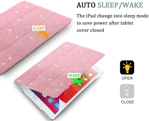 Smart Glitter Case stand Filo Cover para Apple iPad Mini 4ª y 5ª generación - Imagen 3 de 17