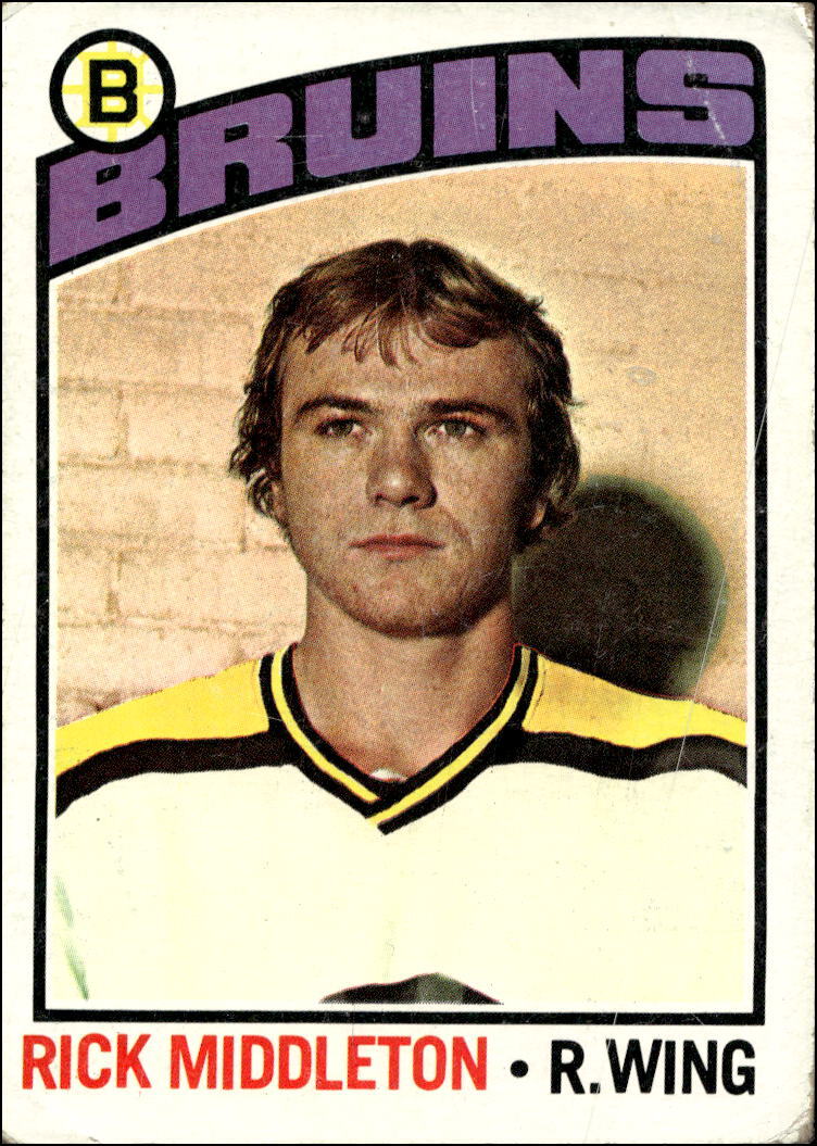 1976-77 Topps #127 Rick Middleton