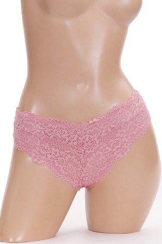 12 pack Women's Basic Stretch Sexy Color Assorted Solid Color with Lace Panty - Picture 3 of 10