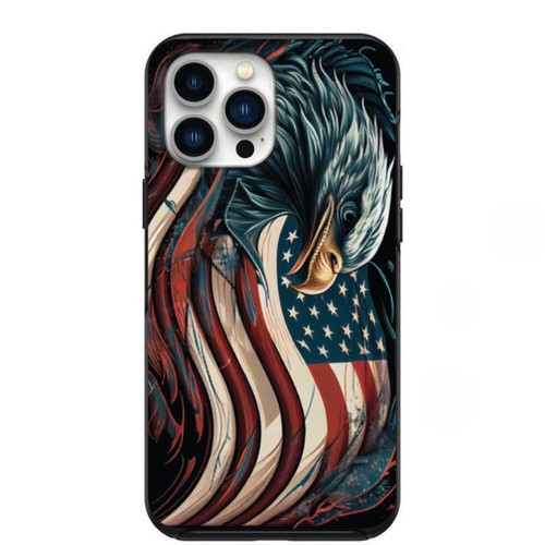 Funda de teléfono USA American Flag Eagle para iPhone 7 8 X XS XR SE 11 12 13 14 Pro Max - Imagen 47 de 56