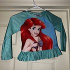 Disney Princess Ariel Shirt The Little Mermaid Size 5T - Preowned