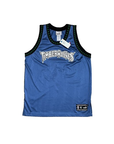 Kevin Garnett Vintage 1995 (1st yr)Timberwolves #21 Size 44 Jersey