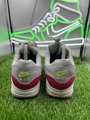 Nike Air Max 1 GS Rosa Blanco Gris Zapatos 807602-016 Hombres Talla 7 Mujeres 8.5 - Imagen 4 de 8