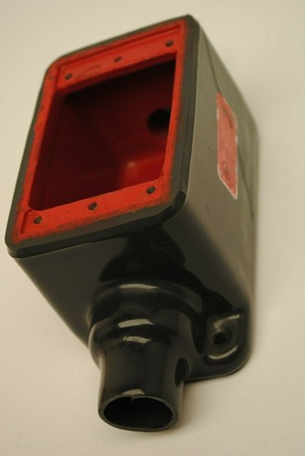 Rob-Roy 3/4" PVC Coated Malleable Device Box FSC 2-5/8" Deep UL Listed - Picture 7 of 9