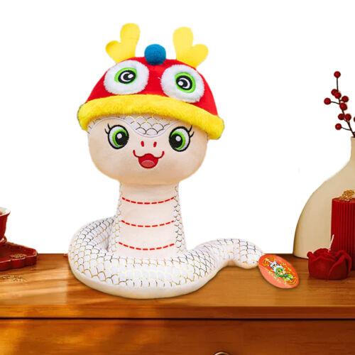 Year Of The Snake Mascot Doll Stuffed Animal Chinese New Year Snake Plush Toy - Picture 6 of 10