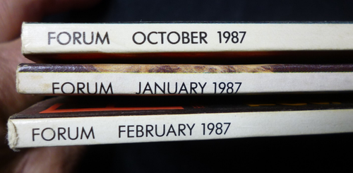 3= PENTHOUSE FORUM MAGAZINES, 1987, Digest Size. 18746 - Picture 2 of 2