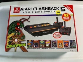 Atari Flashback 5 Collectors Edition Classic Game Console Complete In Box
