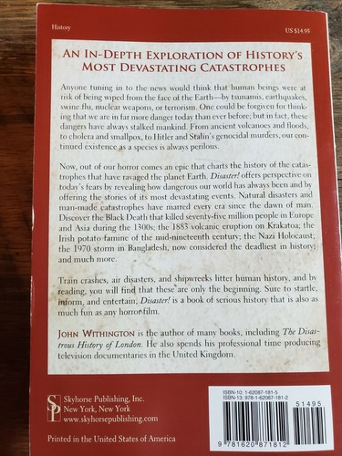 Disaster! : A History of Earthquakes, Floods, Plagues, and Other Catastrophes b… - Picture 6 of 9