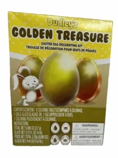 Dudley's Golden Treasure Easter Egg Decorating Coloring Kit , Golden Glaze!!!
