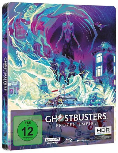 Ghostbusters: Frozen Empire (2024)[4K UHD Blu-ray & Blu-ray /Steelbook/Neu/OVP] - Bild 1 von 14