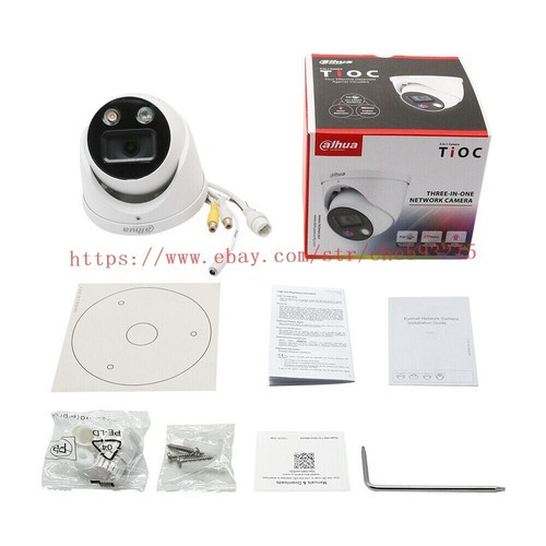 Cámara IP a todo color Dahua 8 MP audio bidireccional SMD 4.0 TIOC IPC-HDW3849H-AS-PV-S4 - Imagen 8 de 8