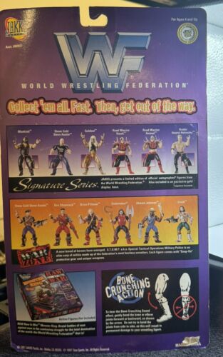 1997 WWF Jakks Pacific Sig Series 1. Legion Of Doom, Stone Cold,Mankind,Goldust - Picture 2 of 15